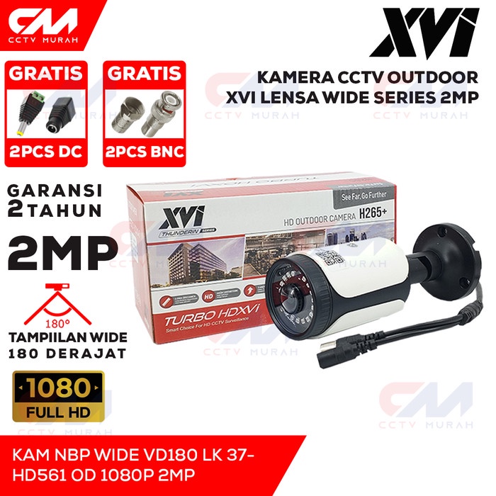 CAMERA CCTV OUTDOOR WIDE SERIES 1/27 2MP 1080 TYPE HD-6011