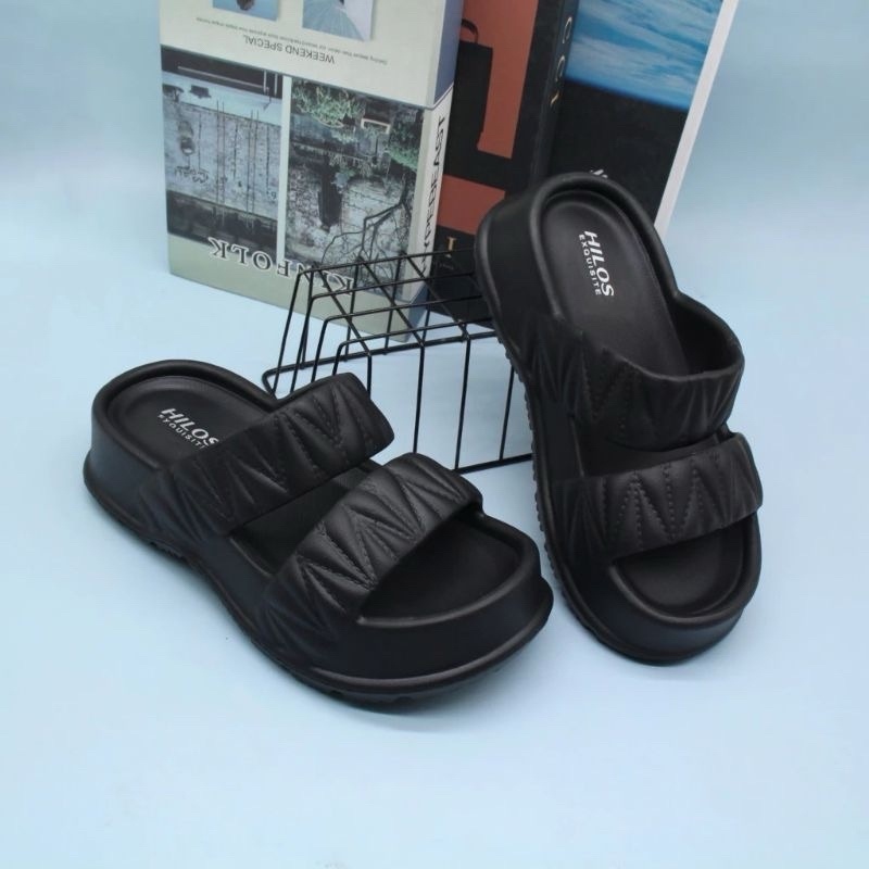 sandal hilos ban 2 aj 2387H/sandal wanita terbaru/sandal wanita hilos ban dua/sandal hilos
