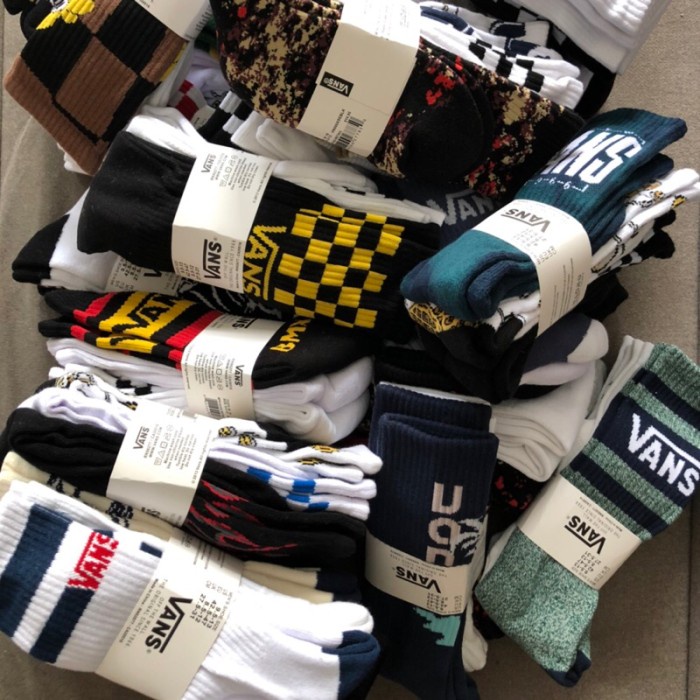 PREMIUM Vans Socks Kaos Kaki Mix Random Original 100% Kaos Kaki Vans