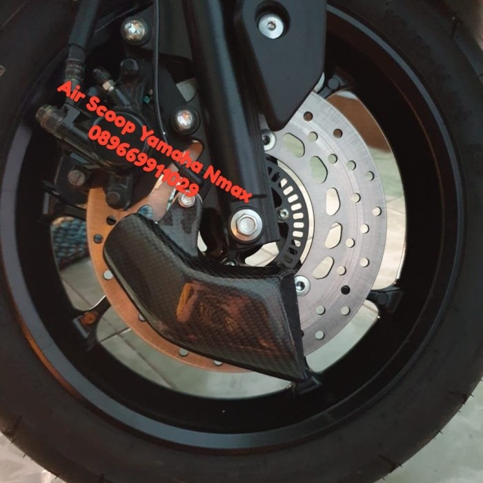 PREMIUM Air Scoop Kaliper Depan Carbon Kevlar Yamaha Nmax