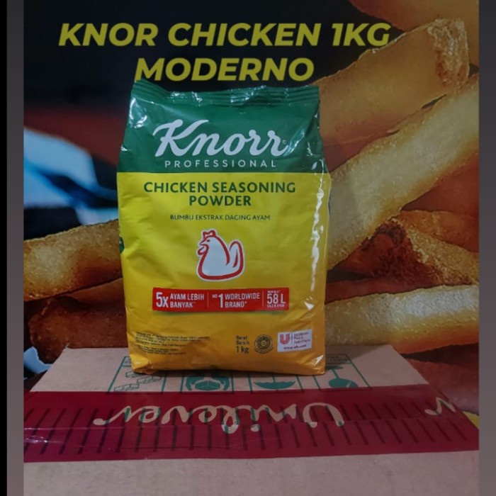 

Promo Terbatas Knorr Chicken Seasoning Powder 1Kg Aman
