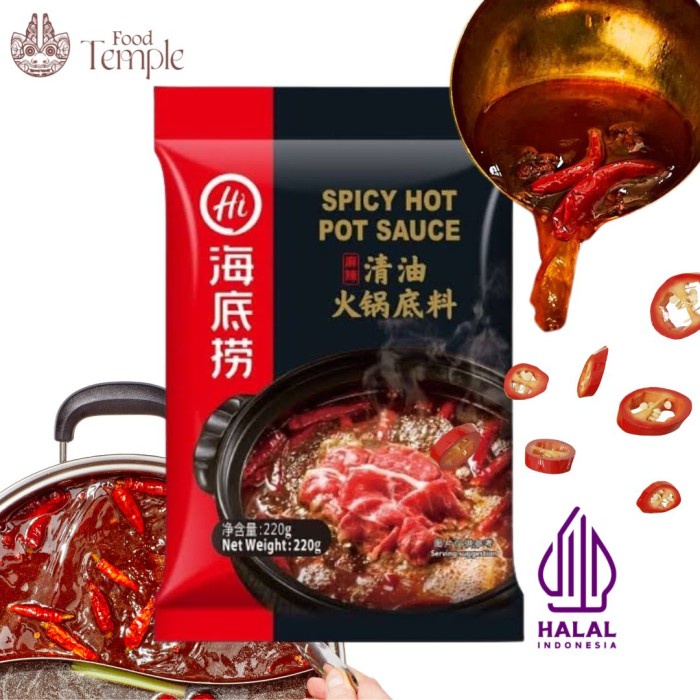 

Sale Terbatas Haidilao Spicy Hot Pot Sauce 220Gr Aman