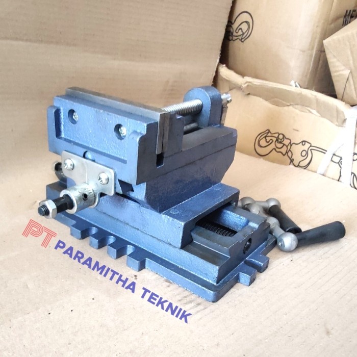 CATOK CROSS 4" RAGUM BAIS SILANG GESER 100 MM BENCH CROSS VISE 4 INCH