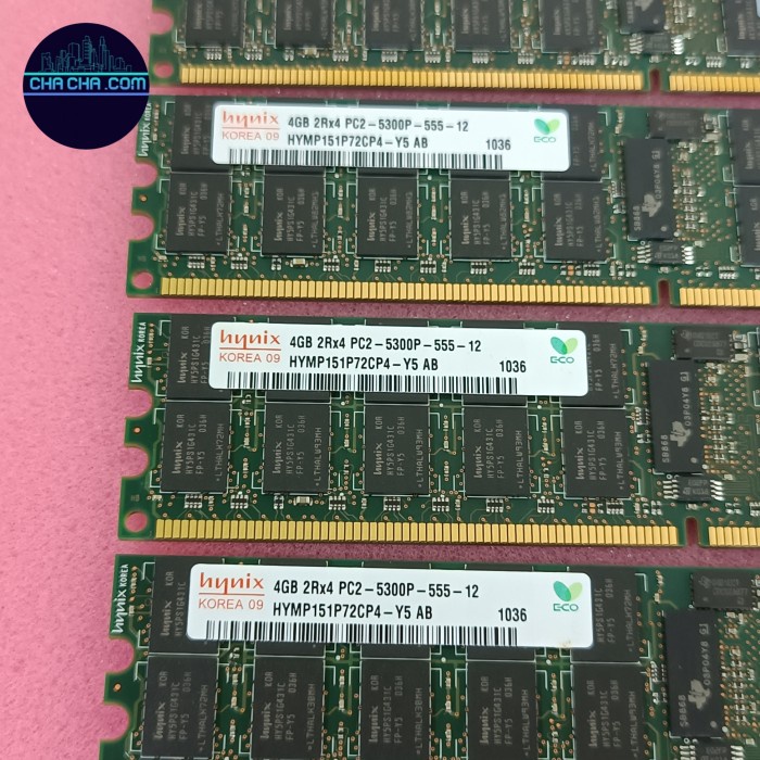 Ram Server DDR2 4GB DDR2 PC2-5300P-555 2Rx4