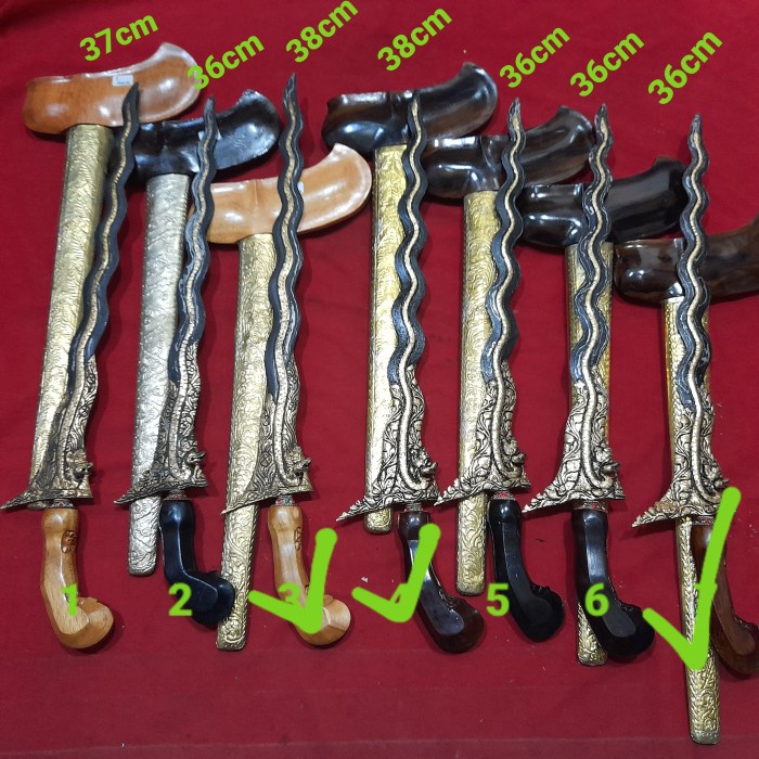keris nogo sosro kinatah luk 13 kamardikan