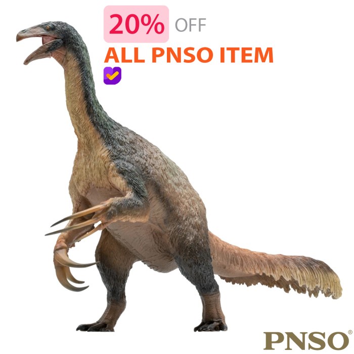 PNSO 102065 - Qingge the Therizinosaurus - Dinosaur Model