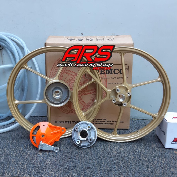 VELG CHEMCO BRT 160 185 RING 17 JUPITER Z F1ZR JUPITER Z1 RX KING MX