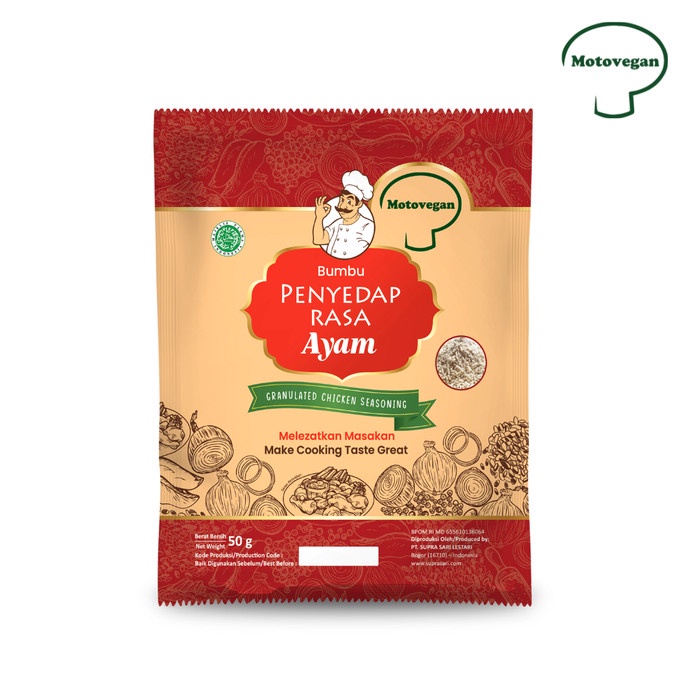 

Sale Terbatas Paket Kaldu Ayam Motovegan 300G (6 X @50Gr) Aman