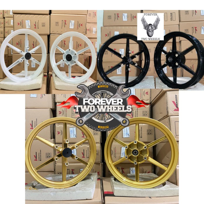 Velg vrossi v rossi sprint derik kawasaki ninja r rr 150 palang 6 ORI