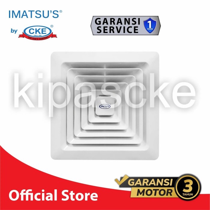 CEILING DUCT IMATSU CD-BPT10-15C-BB-ST 10INCH 220V EKSOS PLAFON
