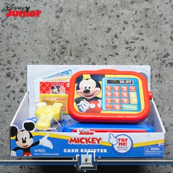 Disney Junior Mickey Cash Register Just Play Original Mainan Kasir