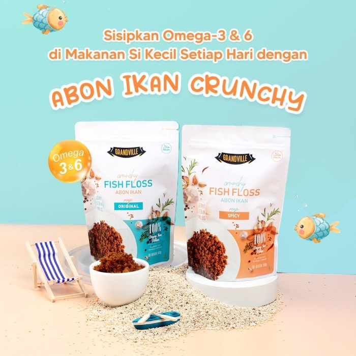 

Grandville Crunchy Fish Floss Original / Abon Ikan - 100 g