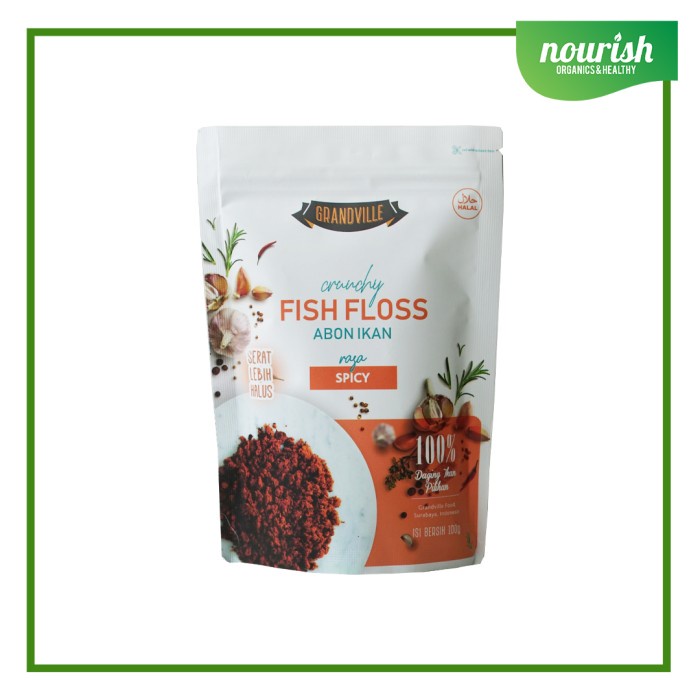 

Grandville Crunchy Fish Floss Abon Ikan 100g