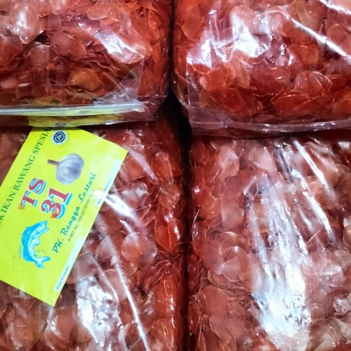 

kerupuk bawang spesial - Merah 5 kg