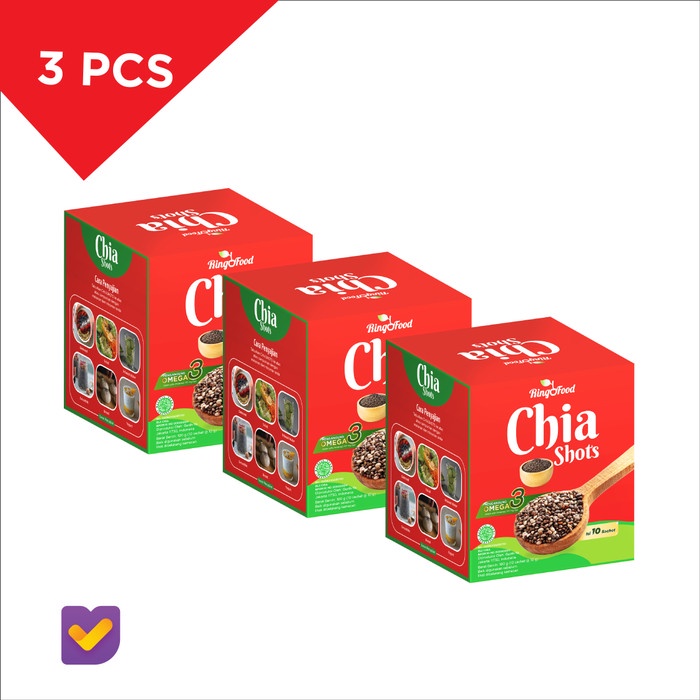 

Ringofood Chia Seeds Chia Shots ( Pack )