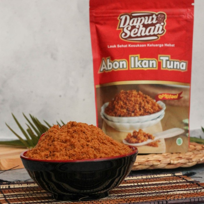 

Abon Dapur Sehati / Abon Tuna / Ayam / Lele / Cakalang / Ebi
