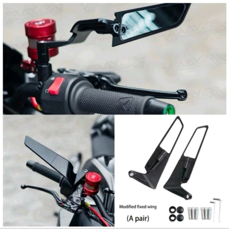 Spion Winglet CBH di spion ukuran kecil universal motor