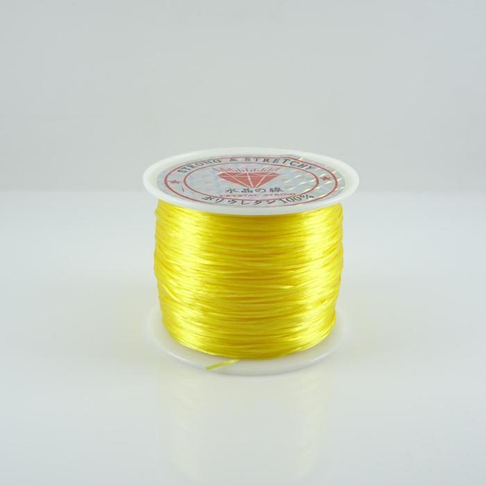 TALI BENANG KARET BAHAN ELASTIS UNTUK AKSESORIS GELANG DAN KALUNG