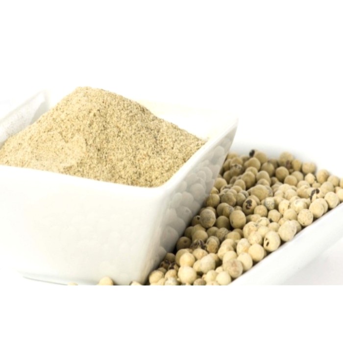 

Sale Terbatas Lada Bubuk Murni 1Kg / Merica Bubuk / White Pepper Powder Aman