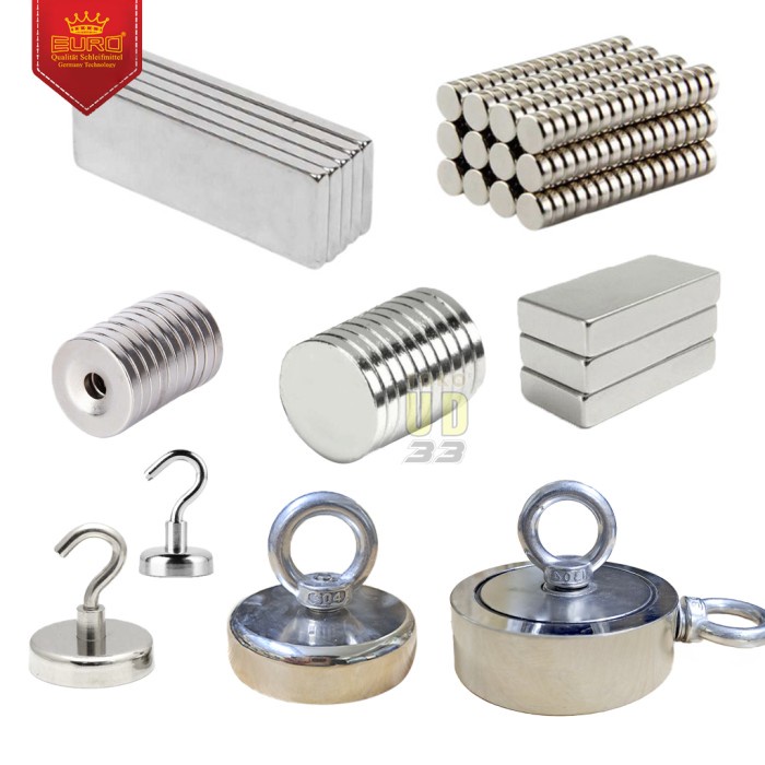 MAGNET SUPER KUAT NEODYMIUM NDFEB N35 N52 - MAGNET BESI BERANI