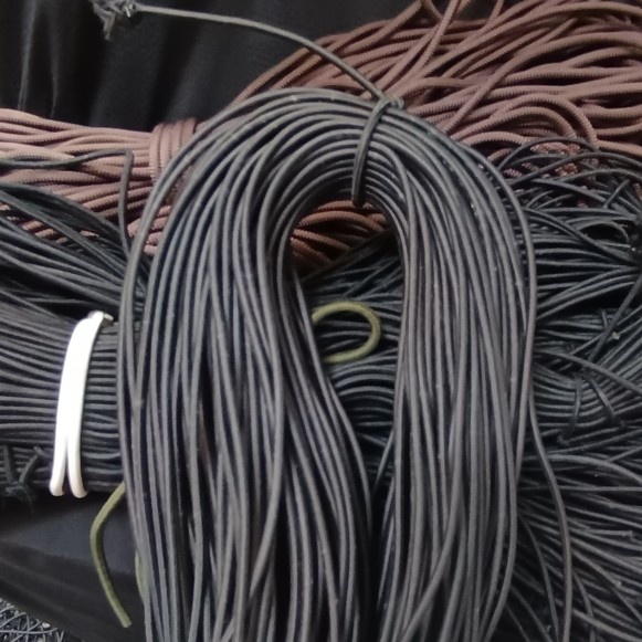 TALI KARET BULAT JAKET STRAP MASKER 3MM