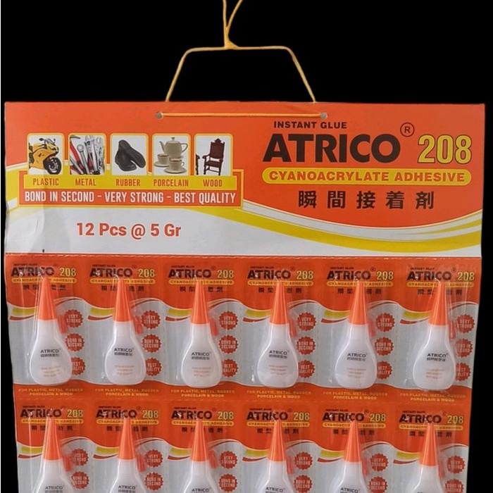 

Diskon Lem Atrico Lem Botol Isi 5 Lusin 60 Botol Packing Aman