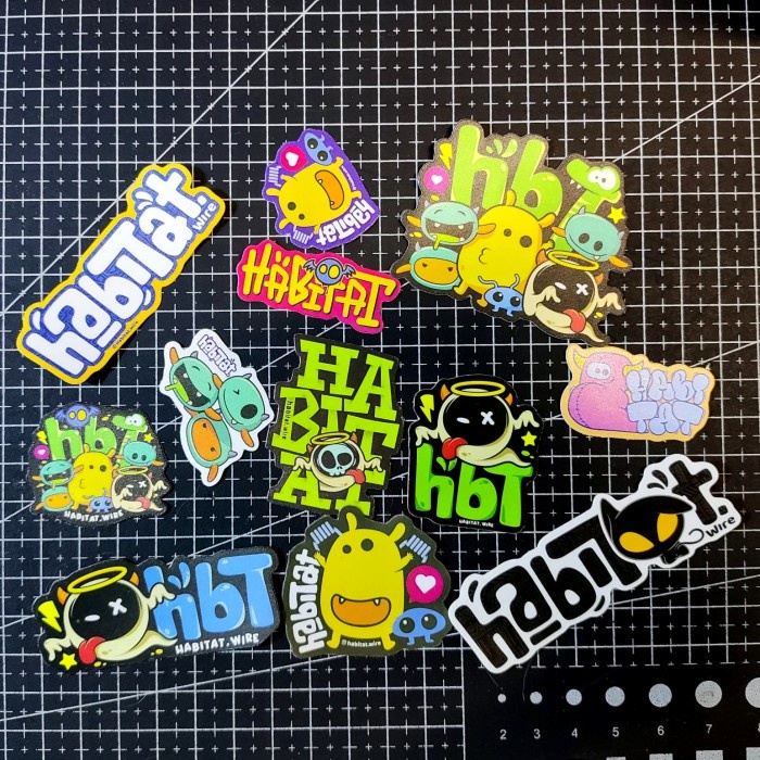 

Ready Stock Custom Habitat Stiker Alternatif Cod
