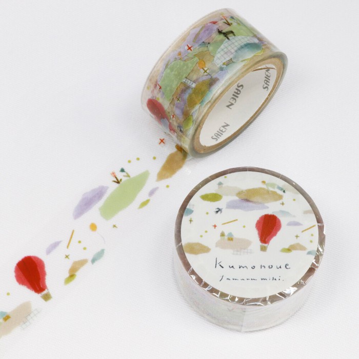 

Produk Viral Miki Tamura Pet Clear Tape - Kumonoue (Above The Clouds) Packing Aman