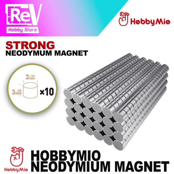 HOBBYMIO NEODYMIUM MAGNET 3X3MM