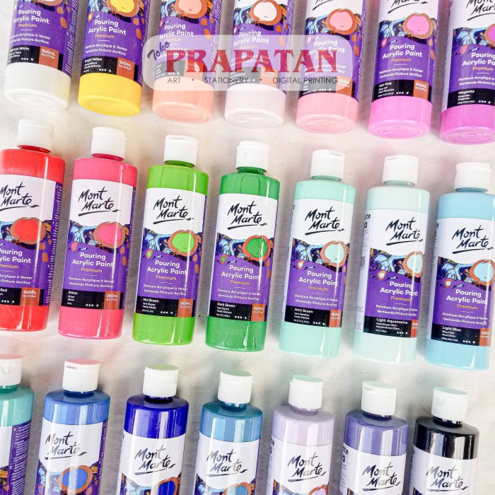 

TERLARIS Cat Akrilik Mont Marte Pouring 240ml Pouring Acrylic