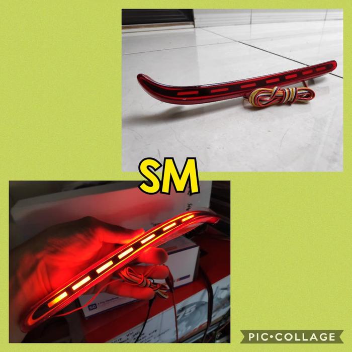 Reflektor Bumper Belakang Lampu Bumper Belakang Grand Xenia 2018 2019 Kode 001