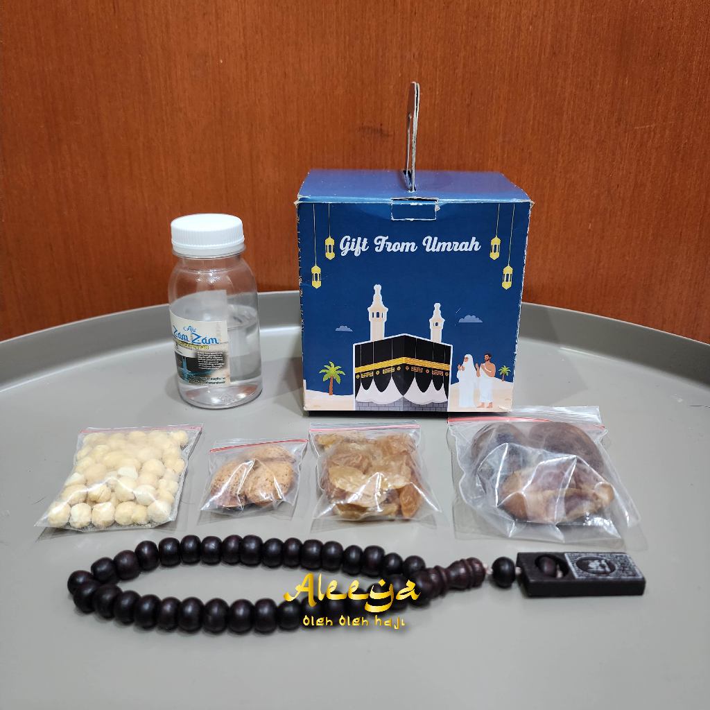 

FLASH SALE PAKET OLEH OLEH HAJI DAN UMROH DUS KOTAK AIR ZAMZAM ORI + KACANG ALMOND + TASBIH KAYU