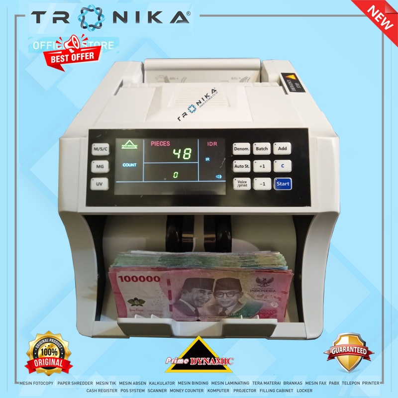 MESIN PENGHITUNG UANG PRIME DYNAMIC 996 ORIGINAL GARANSI RESMI -JuaraNyaProduct
