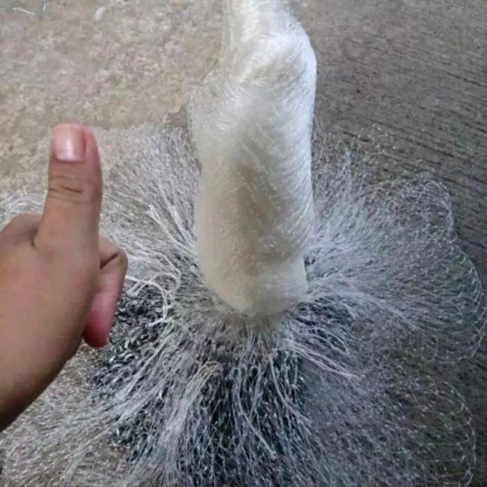 SALE  JALA IKAN, JALA LEMPAR 4,5 METER BAHAN SENAR SIAP PAKAI, JALA UDANG, JALA KALI, JALA LAUT