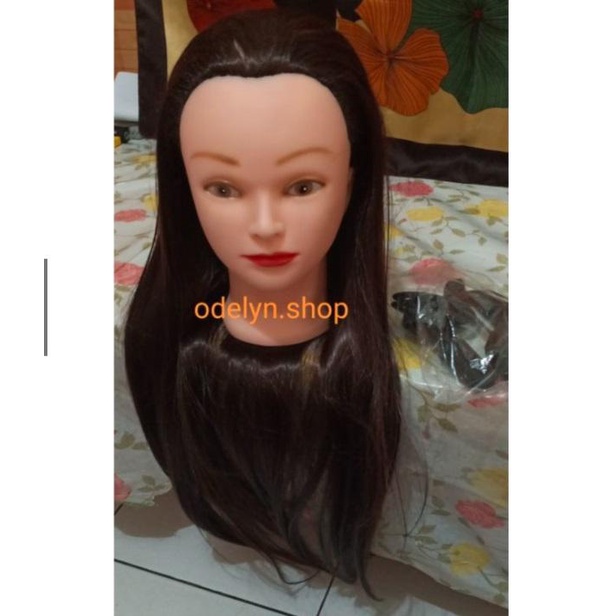BISA GOSEND MANEKIN RAMBUT/ PATUNG RAMBUT/ PATUNG KEPALA / HAIR MANEKIN