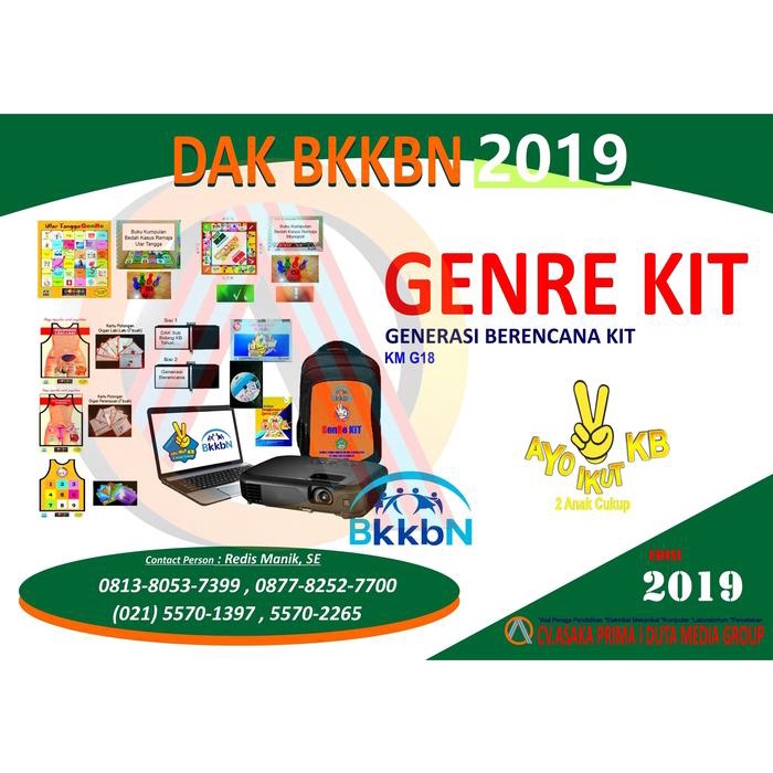 TERLARIS GENRE KIT BKKBN 2019