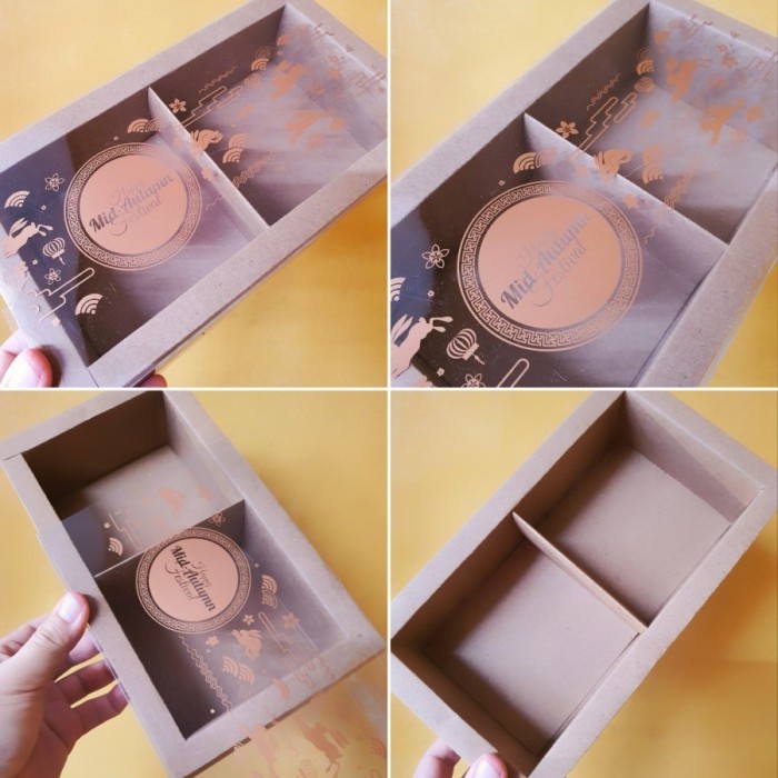 (Expert) Box Mooncake 150gr Isi 2 Dus Moon Cake Kotak Kue Bulan Mid Autumn