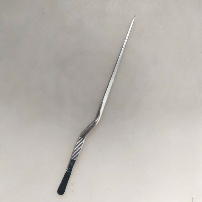 pinset bayonet stainless steel 26 cm pinset telinga tht