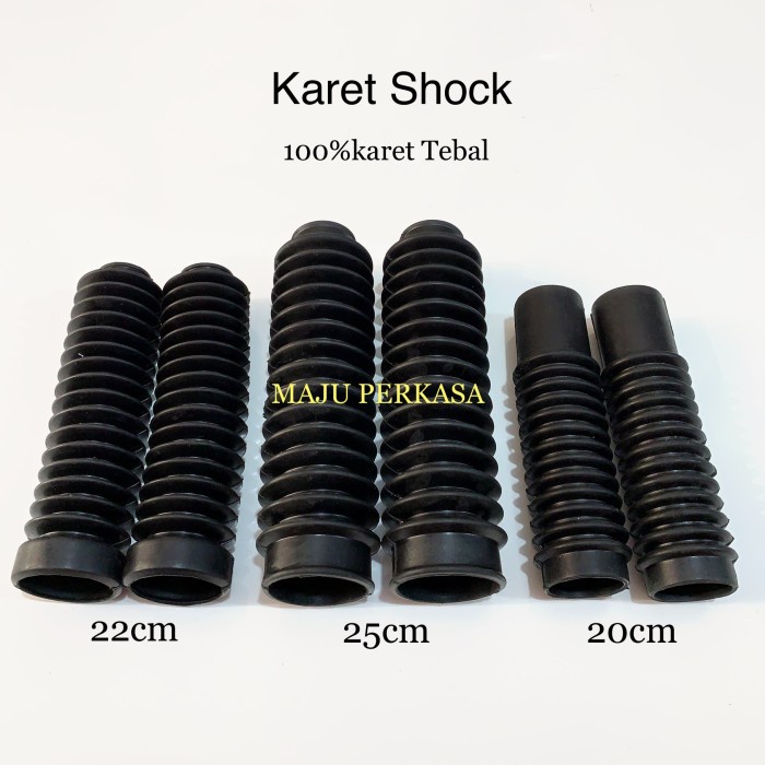 Karet Shock Depan Kecil/Sedang/Besar Universal Motor Matic/Bebek/Moge