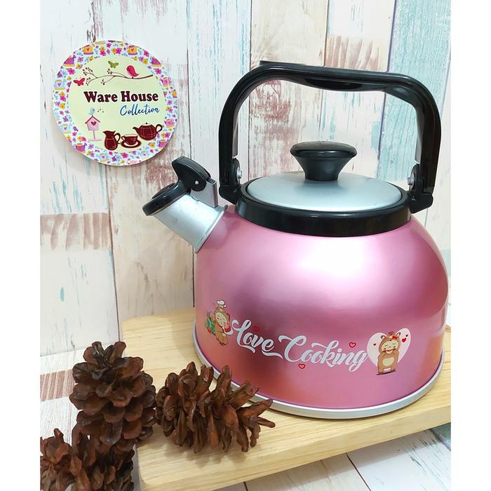 TEKO SIUL CERET SIUL MASPION TEKO BUNYI RIGOLETO 2,5/3/3,5 & 5 LITER STYLISH TEKO 5