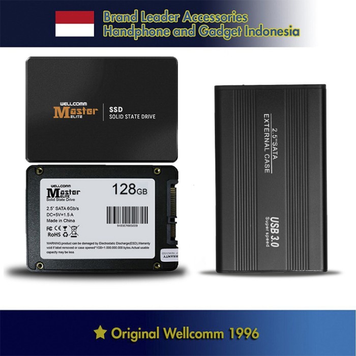 [BestSeller] Wellcomm ELITE SSD 128 GB SATA III 2.5" / SSD / SSD 128GB