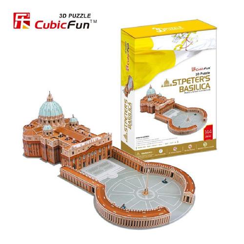 3D Puzzle Cubic Fun St. Peter's Basilica