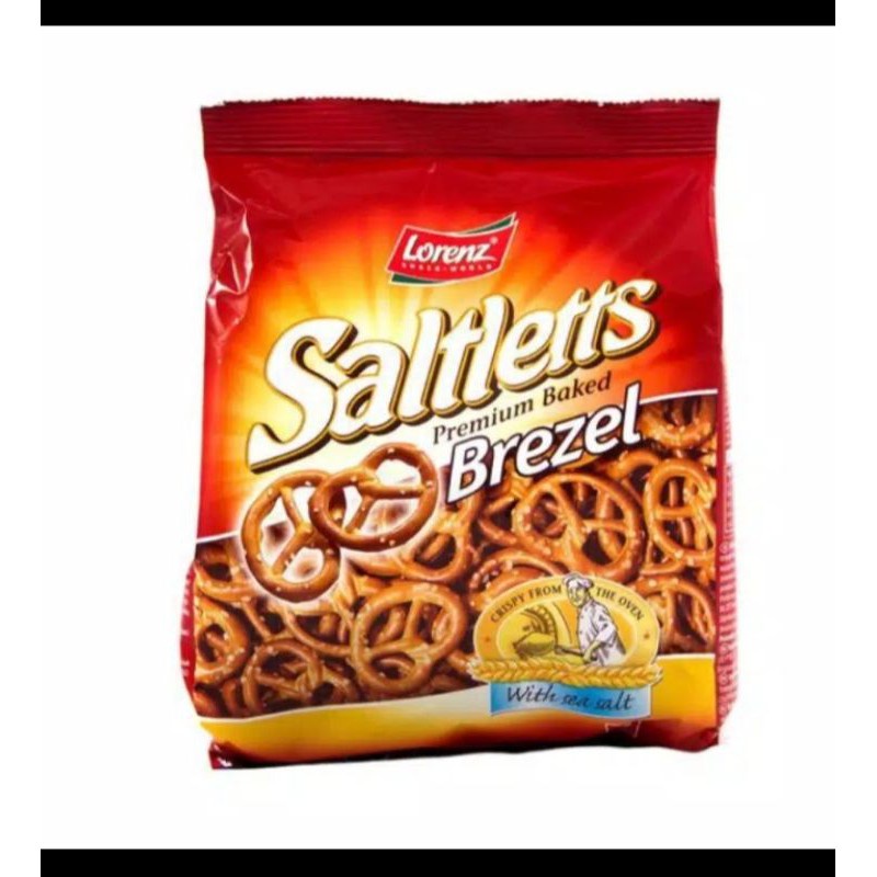 

A Lorenz Saltletts Baked Brezel Biscuit Pretzel Pretzel 150Gr