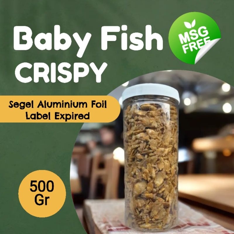 

A Baby Fish Crispy 500Gr Baby Fish Ikan Crispy 500Gr