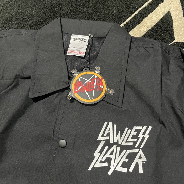 Promo Windbreaker Jacket Lawless X Slayer Pentagram