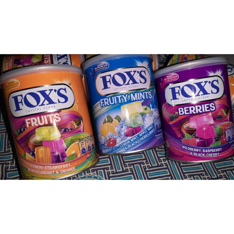 

A Fox'S Candy Kaleng 180Gr