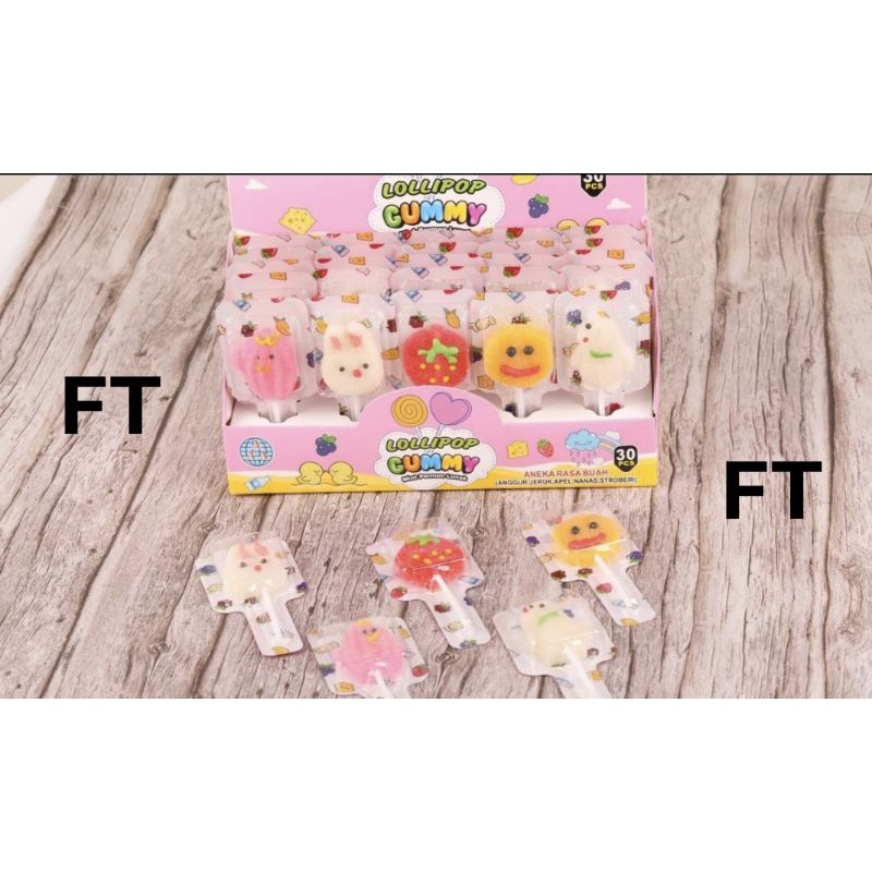 

A Permen Gummy Lollipop Terbaru 30 Pcs