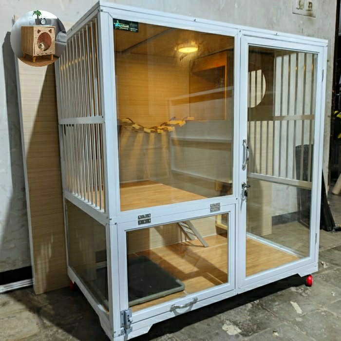 kandang kucing tingkat cat room