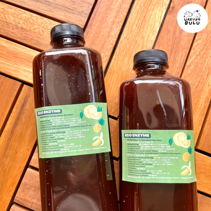 Eco Enzyme Disinfektan alami Pembersih kandang atau lantai organic untuk hewan dan pets penghilang