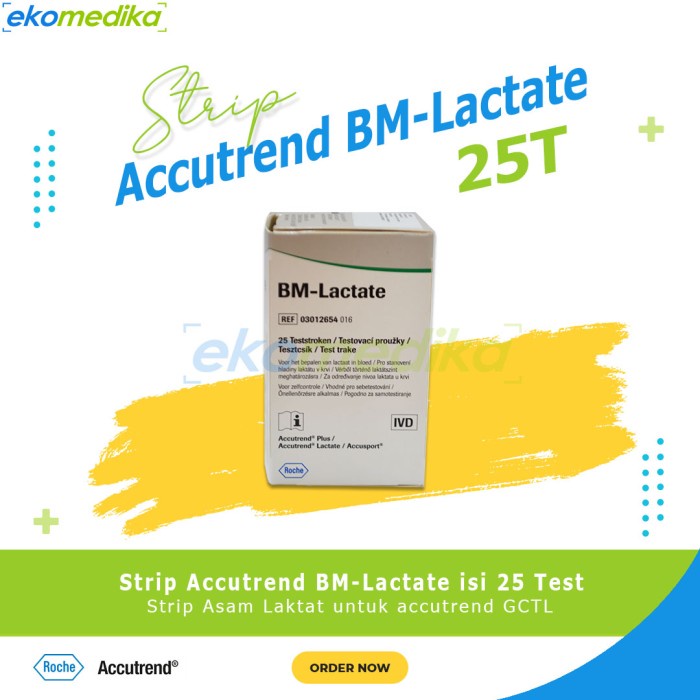 Strip BM-Lactate Accutrend Plus